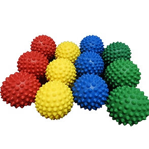 Spikey Massage Balls are an essential product used to relieve muscle trigger points for athletes or people suffering from minor aches and pains.