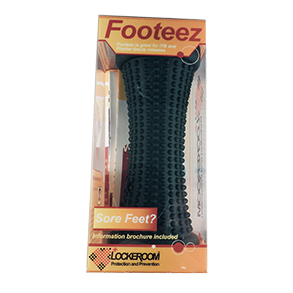 Footeez is a simple self -release tool designed by physiotherapists aimed at reducing tightness in the plantar fascia, calf and iliotibial band.